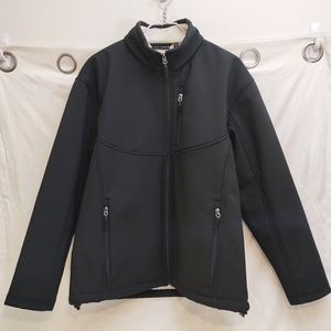 PGA Tour golf soft-shell water resistant full zip jacket men's size large